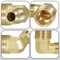 Everflow 1/2 Flare x 3/4 MIP Reducing 90 Degree Elbow Pipe Fitting, Brass F49R-1234 - alternate 5